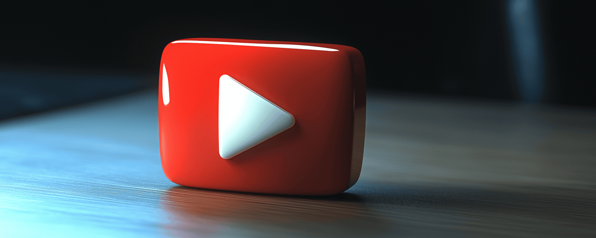 Generatív mesterséges intelligencia által készített YouTube logó.